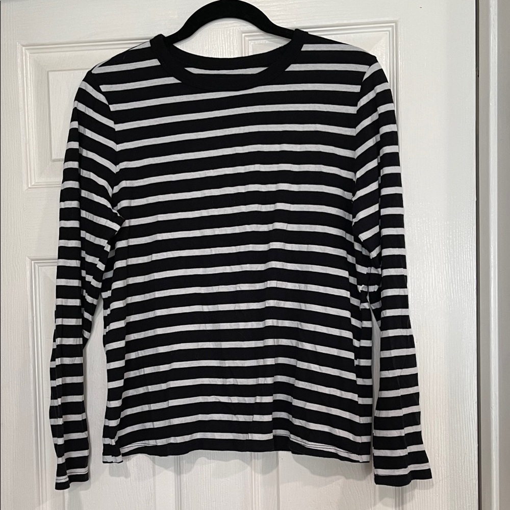 BOGO Old Navy Monochrome Layering Striped Top